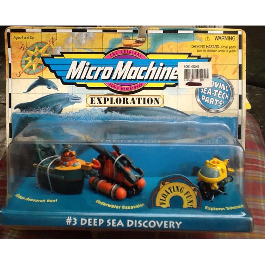Micro Machines Exploration #1 #2 #3 #4, Hobbies & Toys, Toys & Games on ...