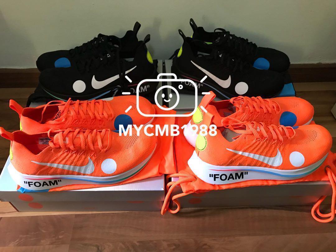 nike zoom fly mercurial off white stockx
