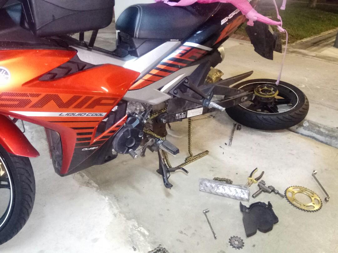 Onsite Bike Repair Y15 Yamaha Sniper Chain Rescue Islandwide Motorcycles Motorcycle Accessories On Carousell Onsite Bike Repair Y15 Yamaha Sniper Chain Rescue Islandwide Motorcycles Motorcycle Accessories On Carousell