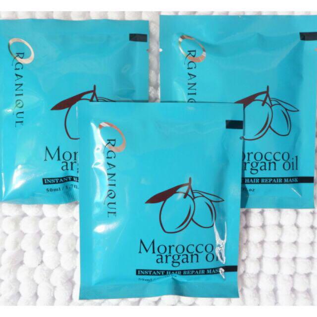 Organique Morocco Argan Oil Instant Repair Mask On Carousell