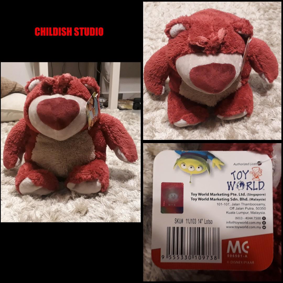 Lotso huggin bear plush deals