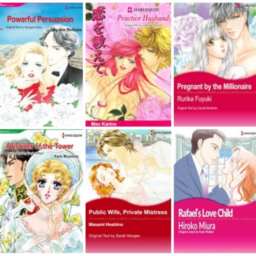Paket Ebook Komik Harlequin English 5 Buku Alat Tulis Majalah