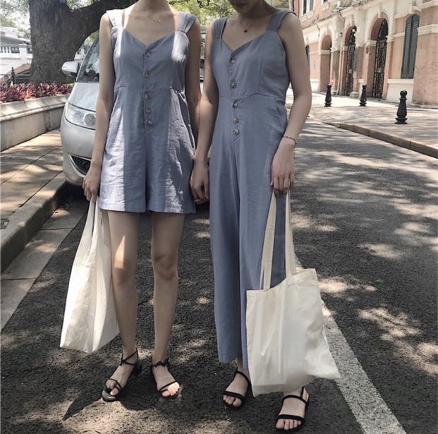 thick strap jumpsuit