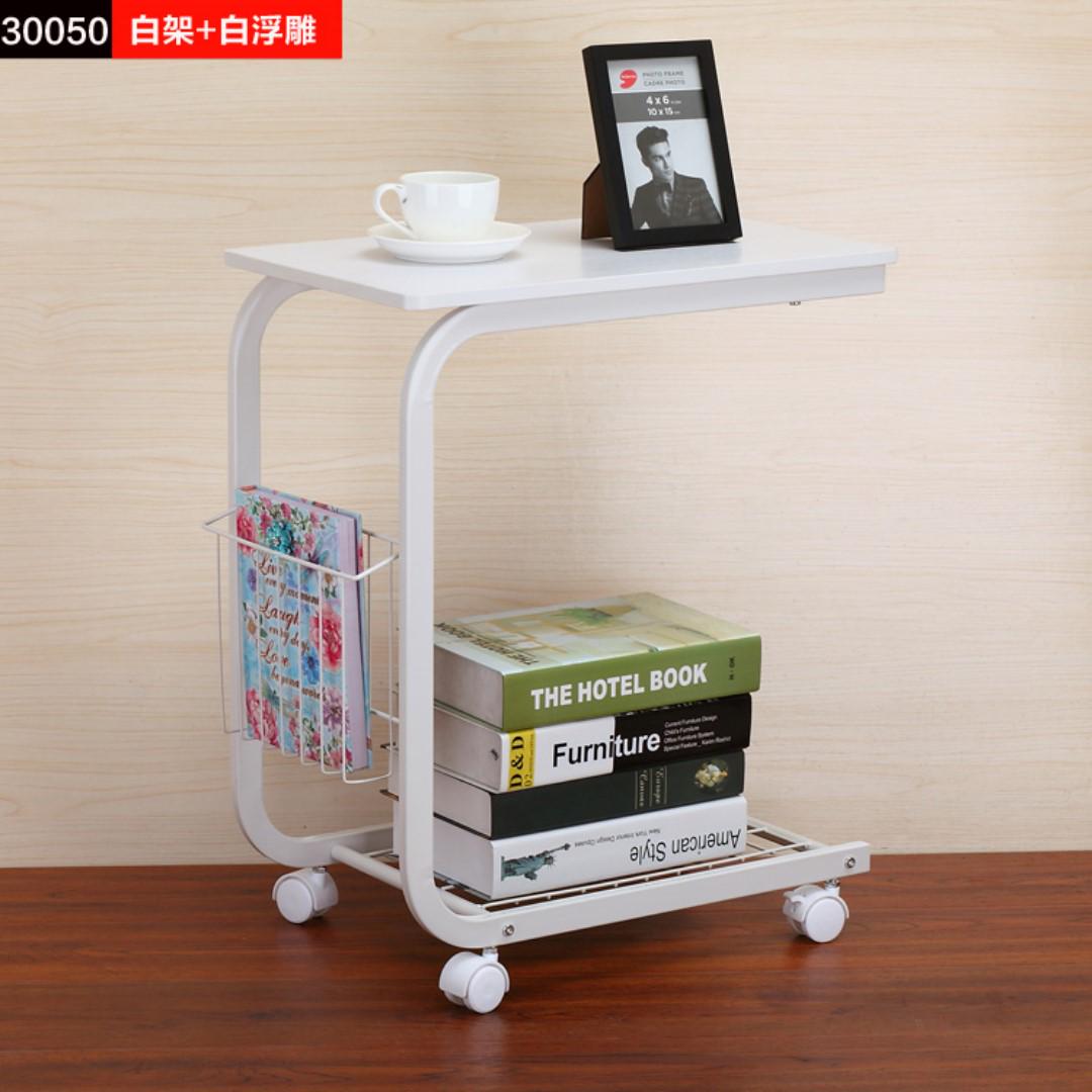 Po Side Table With Wheels Furniture Tables Chairs On Carousell