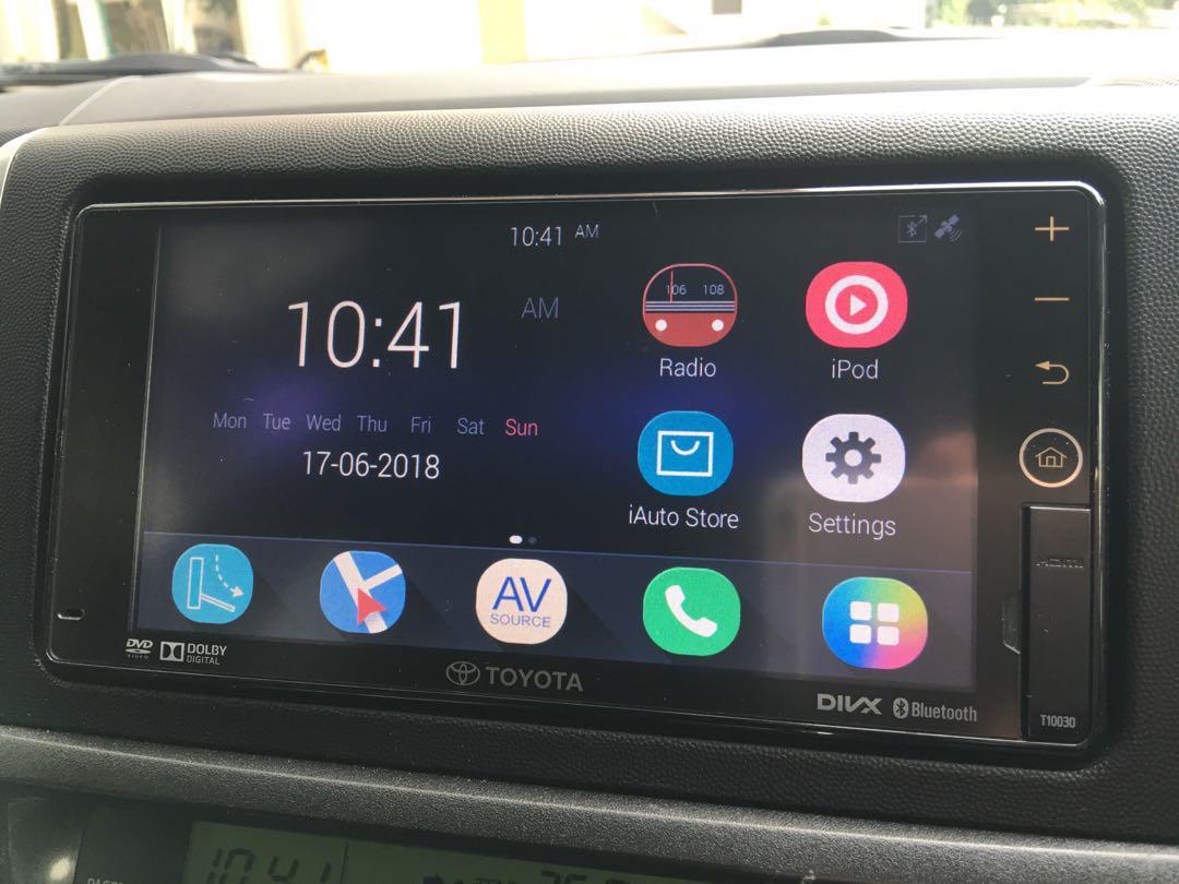 Preowned Toyota Head Unit + GPS + Reverse camera, Car Accessories