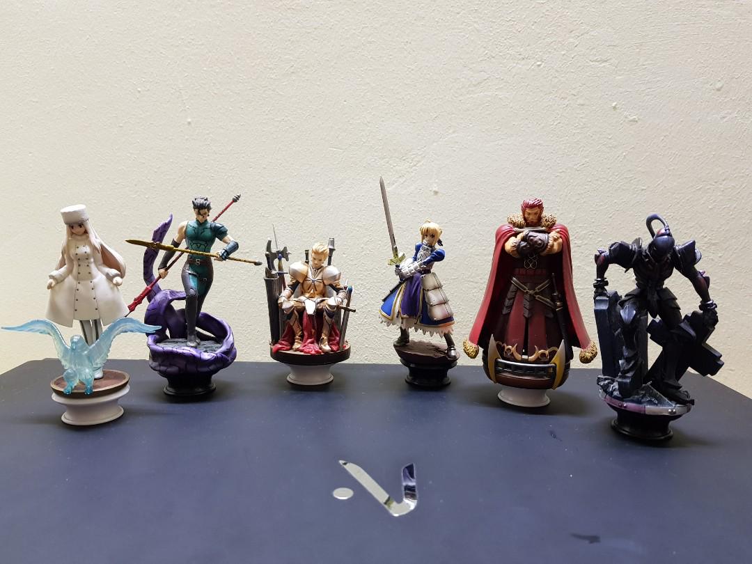 Rare - Clearing] Chess Pieces Collection R Fate/Zero 6 Pieces [Out Of  Production], Hobbies & Toys, Toys & Games On Carousell