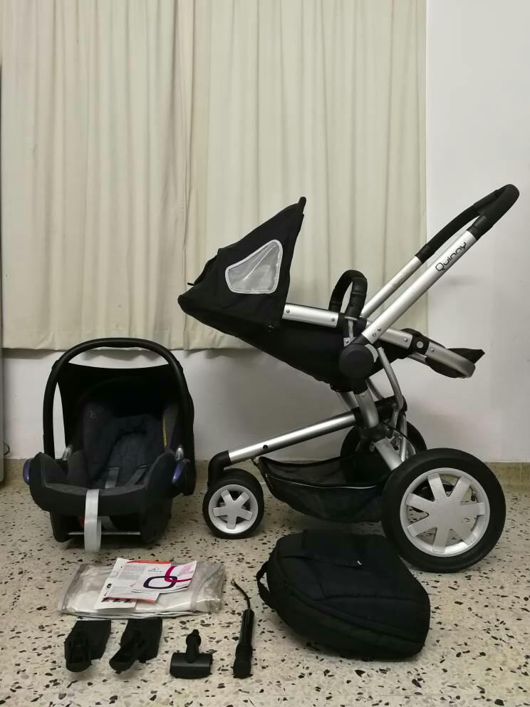 Gedateerd Keizer Flikkeren SET QUINNY BUZZ XTRA + INFANT CAR SEAT MAXI COSI CABRIOFIX + ADAPTER !! .,  Babies & Kids, Going Out, Car Seats on Carousell