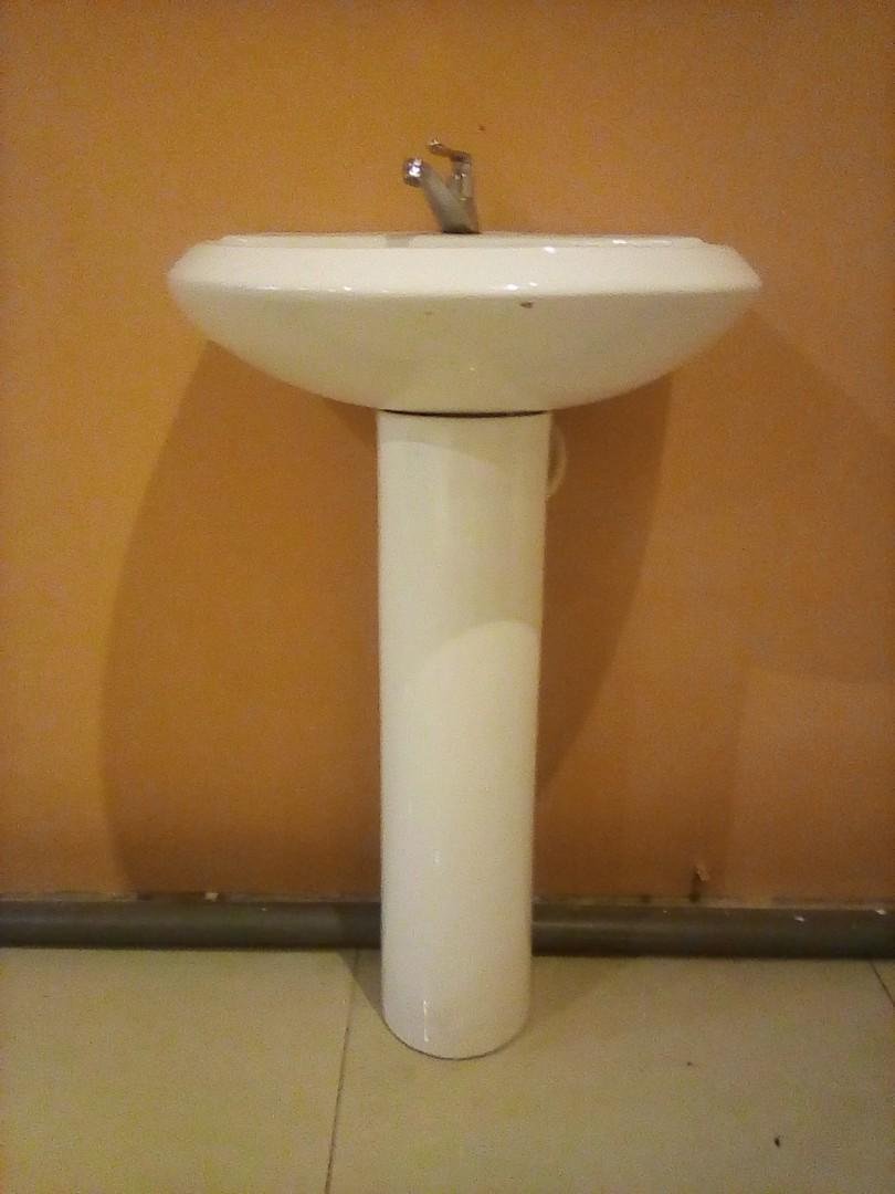 Sinki Basuh Tangan Claytan Home Furniture Others On Carousell