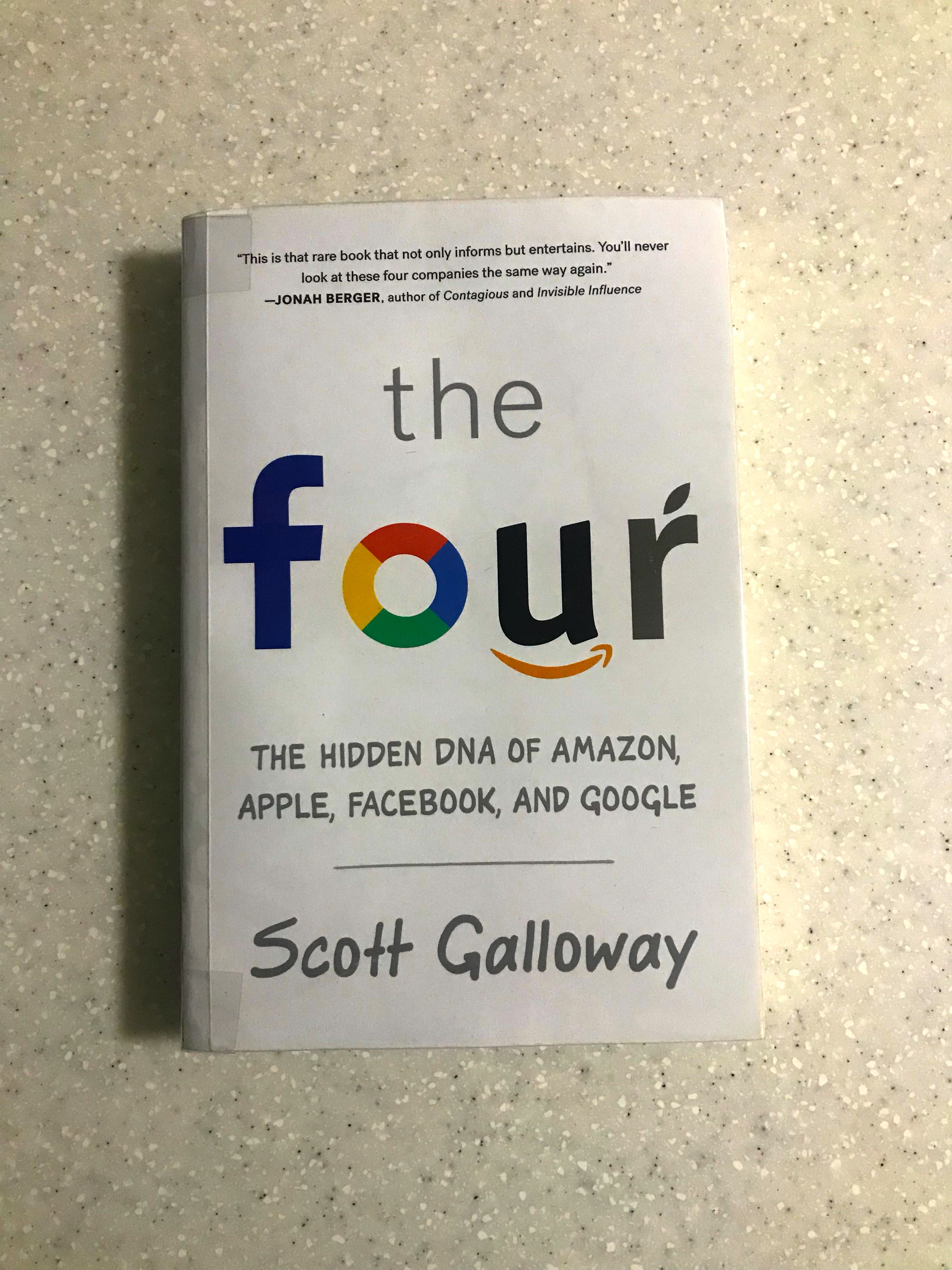 The Four Scott Galloway, Books & Stationery, NonFiction on Carousell