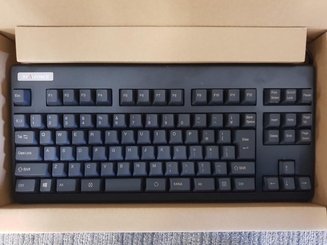 Topre Realforce 91UBK mechanical keyboard