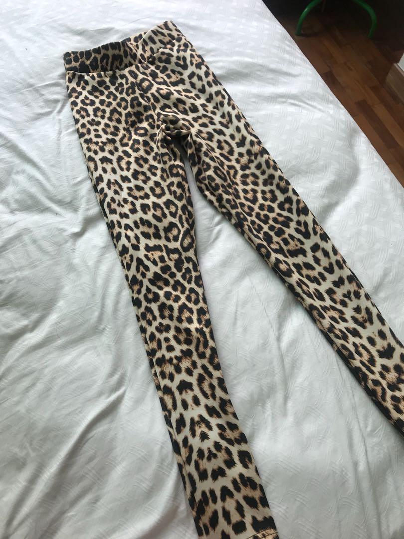 Topshop Leopard Print Leggings 2024 jasterluis