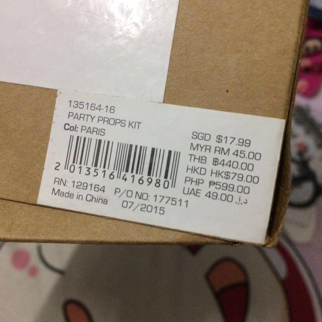 Typo Photo Booth Party Props, Hobbies & Toys, Stationery & Craft