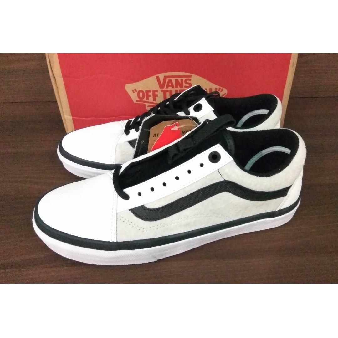 vans vault old skool mte dx x the north face white