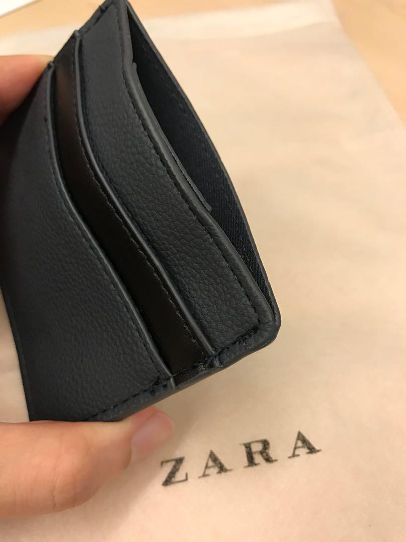Zara man card holder / men wallet, Men's Fashion, Watches & Accessories