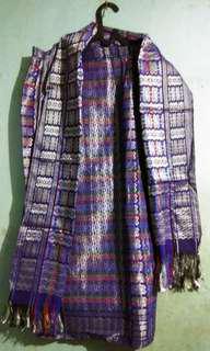 Rok Bahan Songket plus syall