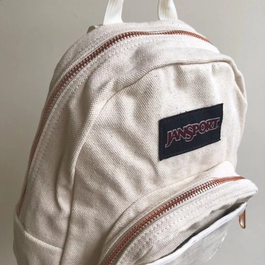 Jansport mini backpack rose gold clearance