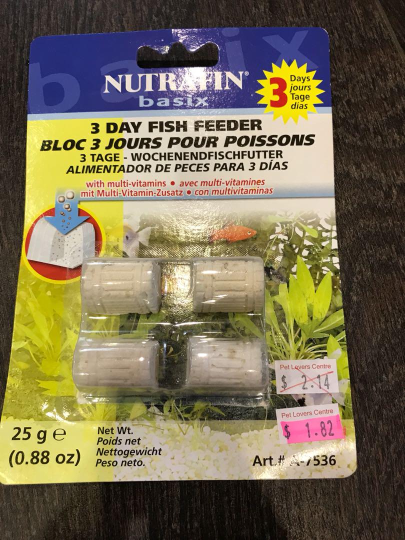 3 Days Fish Feeder Pet Supplies For Fish Fish Food On Carousell
