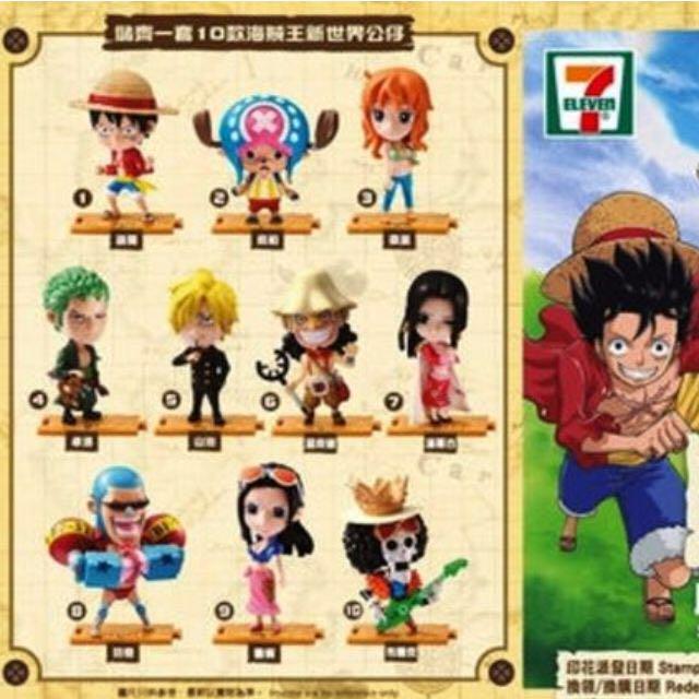 7 11 One Piece 海賊王新世界編 玩具 遊戲類 玩具 Carousell