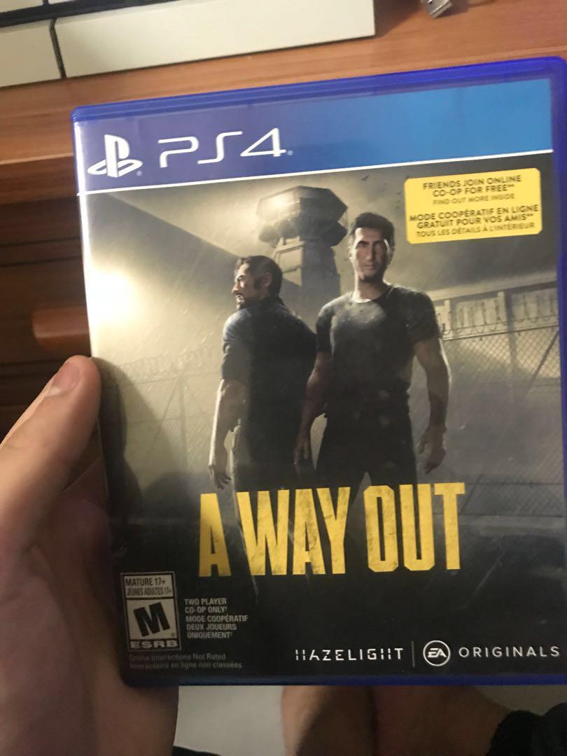 a way out ps4 near me