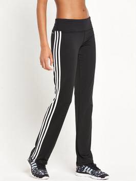 Adidas Bootcut Women sportswear Pants - Black Stripes, Men's Fashion,  Activewear on Carousell