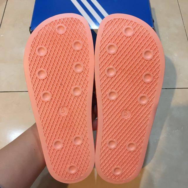 adidas adilette haze coral
