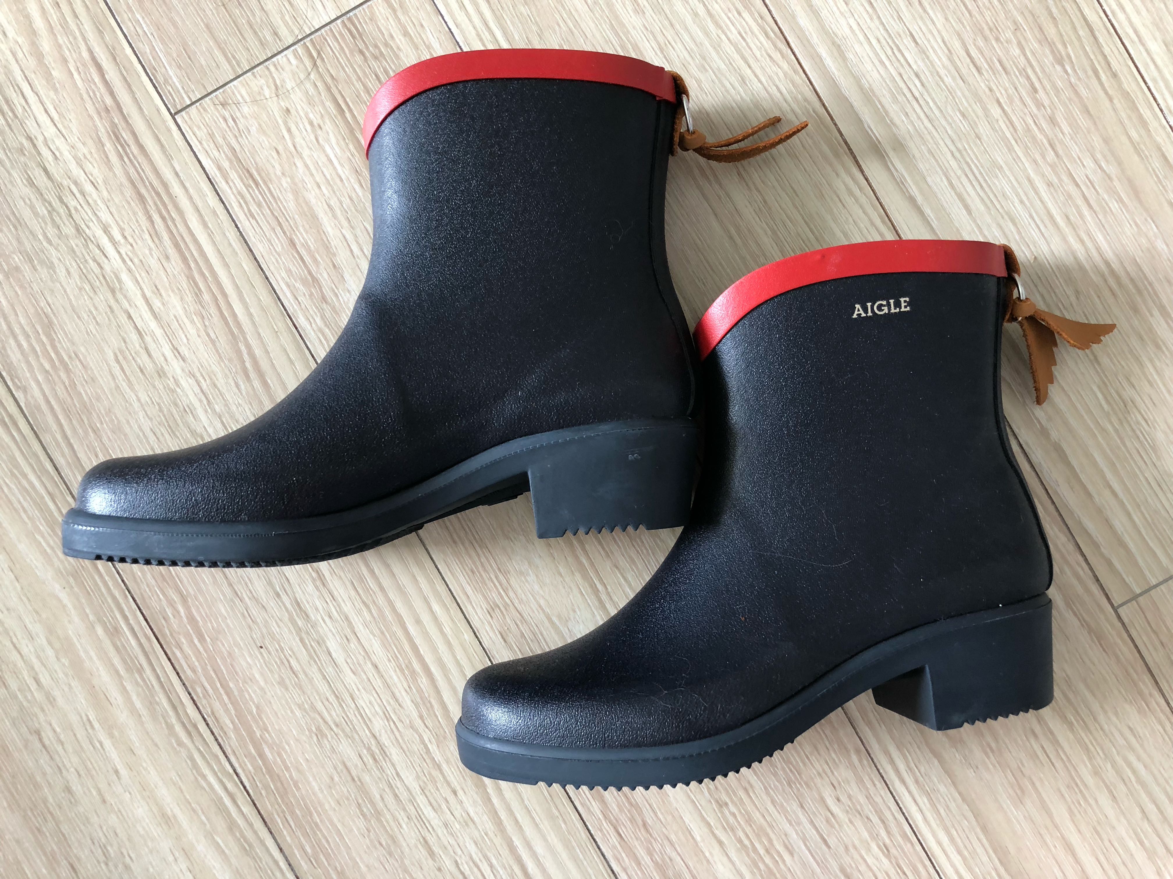 AIGLE rain boots ((Made in France 