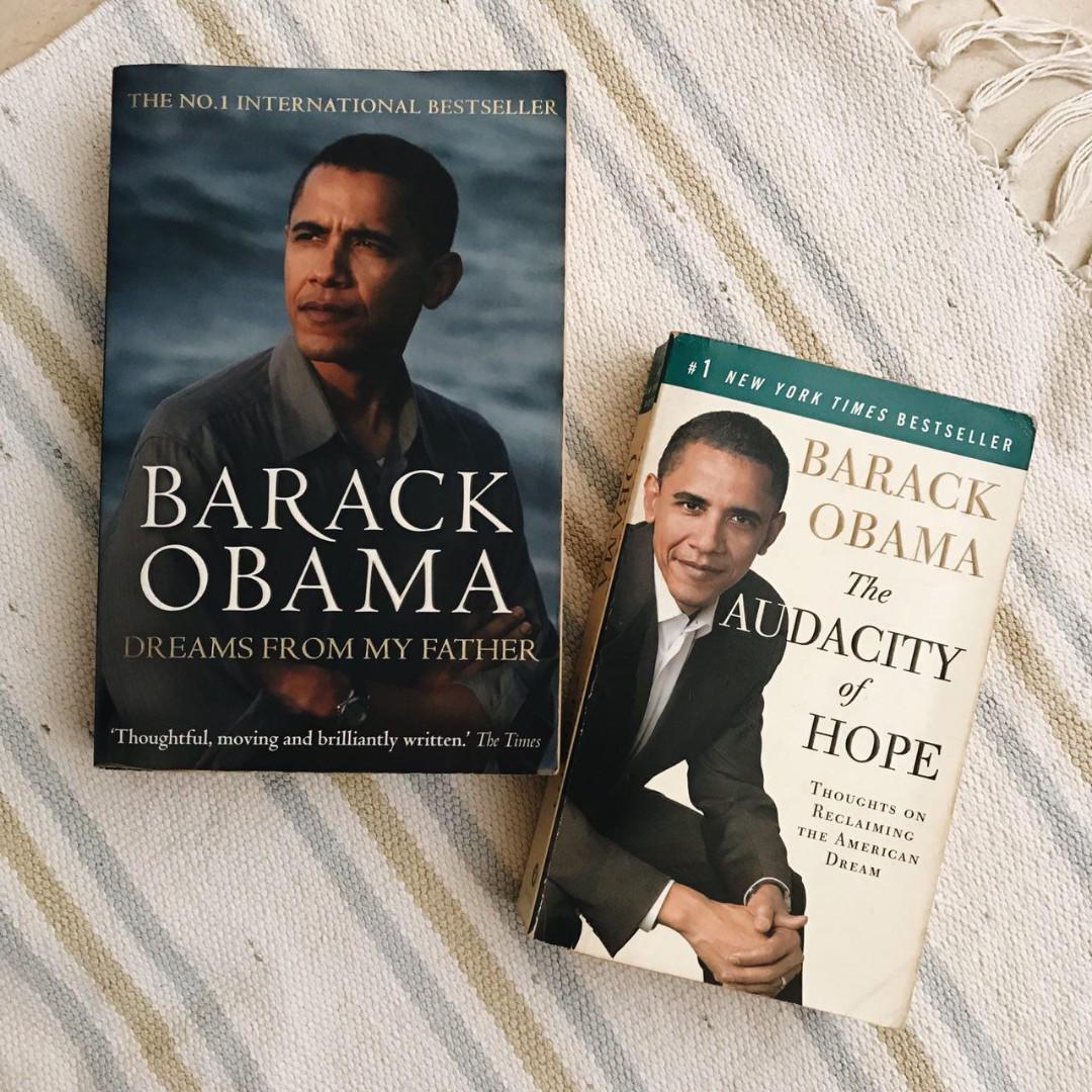 Barack Obama S Dreams From My Father And The Audacity Of Hope Paperback Books Stationery Non Fiction On Carousell