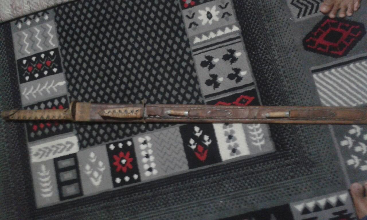 Barang Antik Koleksi Pedang Samurai Selendang Th 1817 No Kode