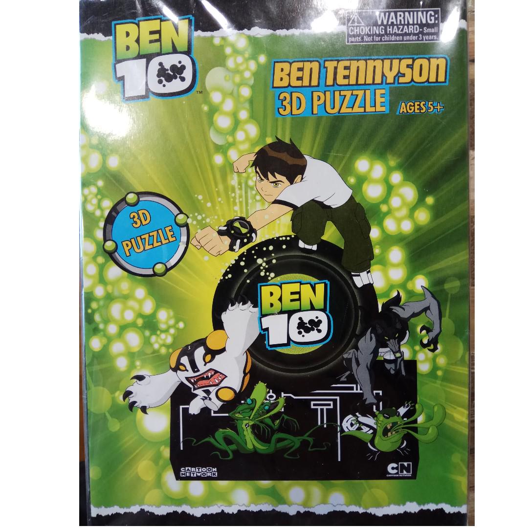 Ben 10 3d Puzzles Toys Games Others On Carousell