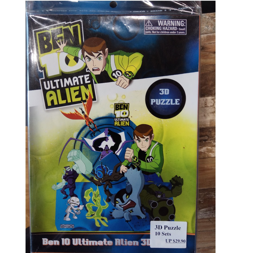 Ben 10 3d Puzzles Toys Games Others On Carousell
