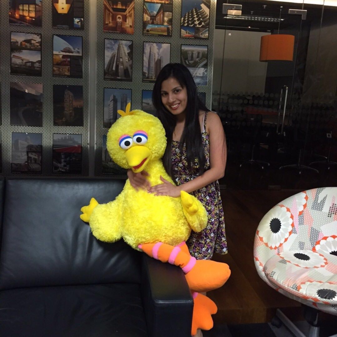 life size big bird stuffed animal