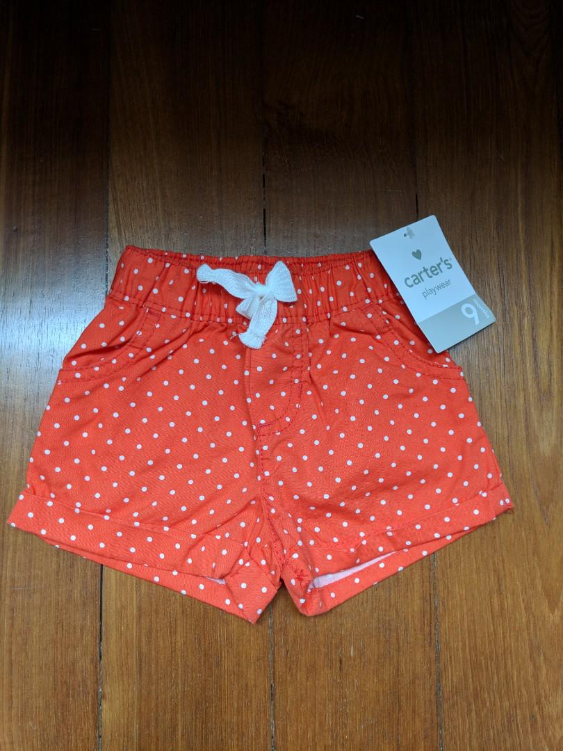 Red and white hotsell polka dot shorts