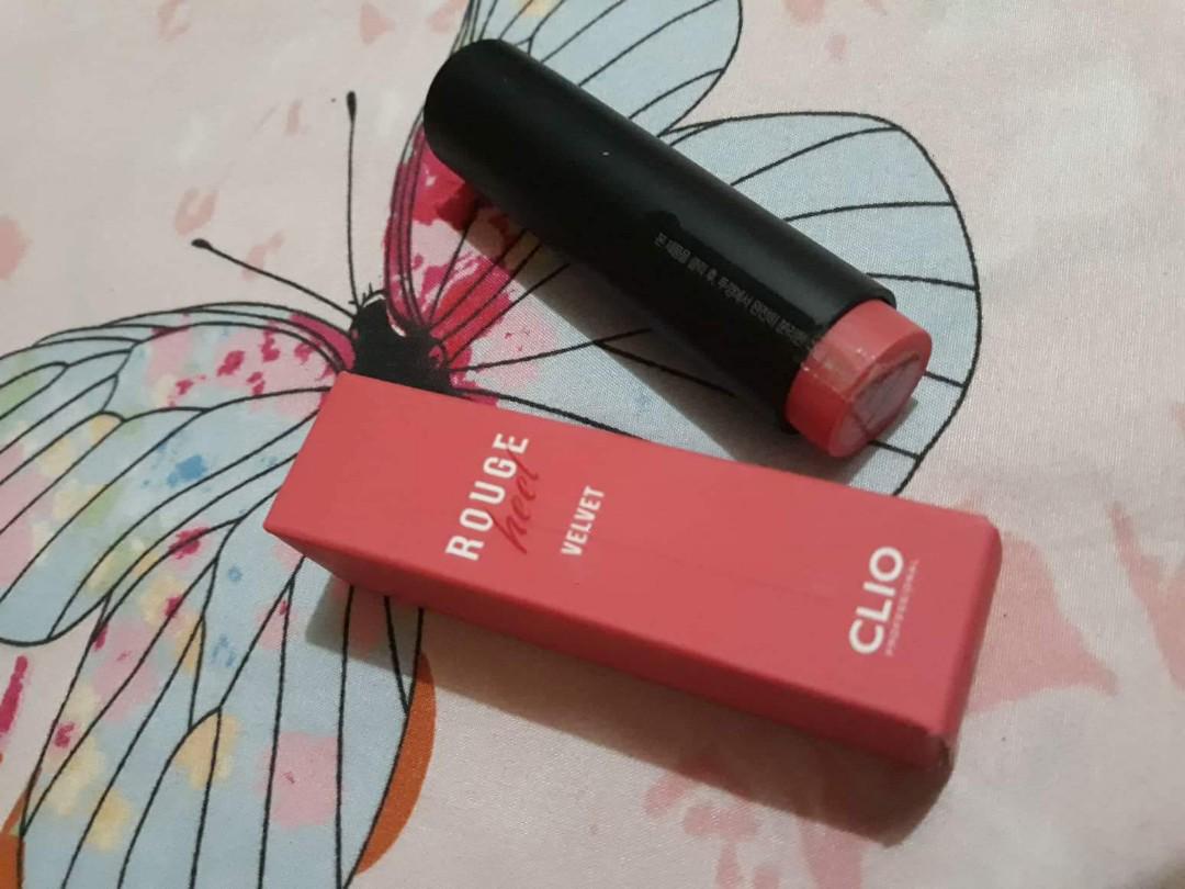 Club Clio Rouge Heel Velvet Lipstick In 07 Bird Kiss Health Beauty Makeup On Carousell