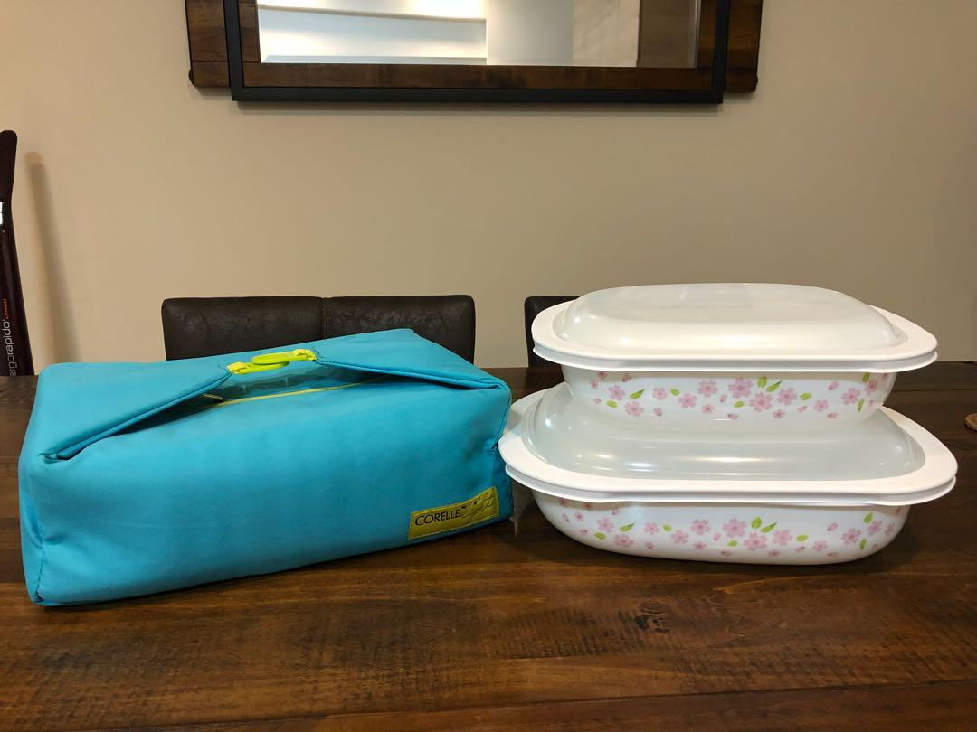 Corelle Rectangular Dishware, Furniture & Home Living, Kitchenware