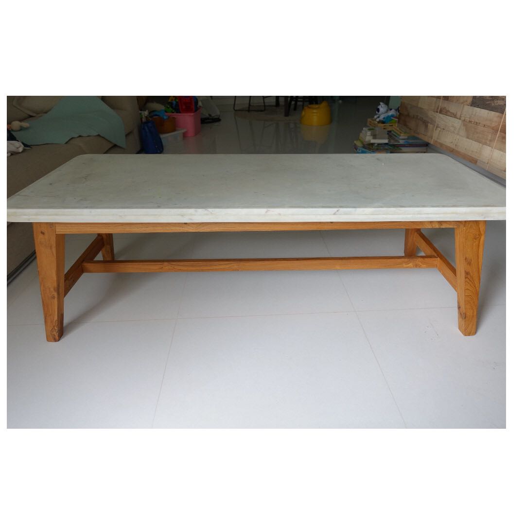 Crate And Barrel Cliff Coffee Table Half Price Furniture Tables Chairs On Carousell