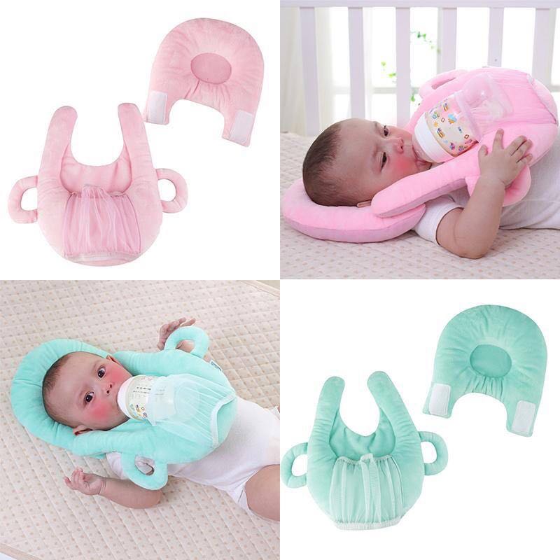 baby self feeding pillow