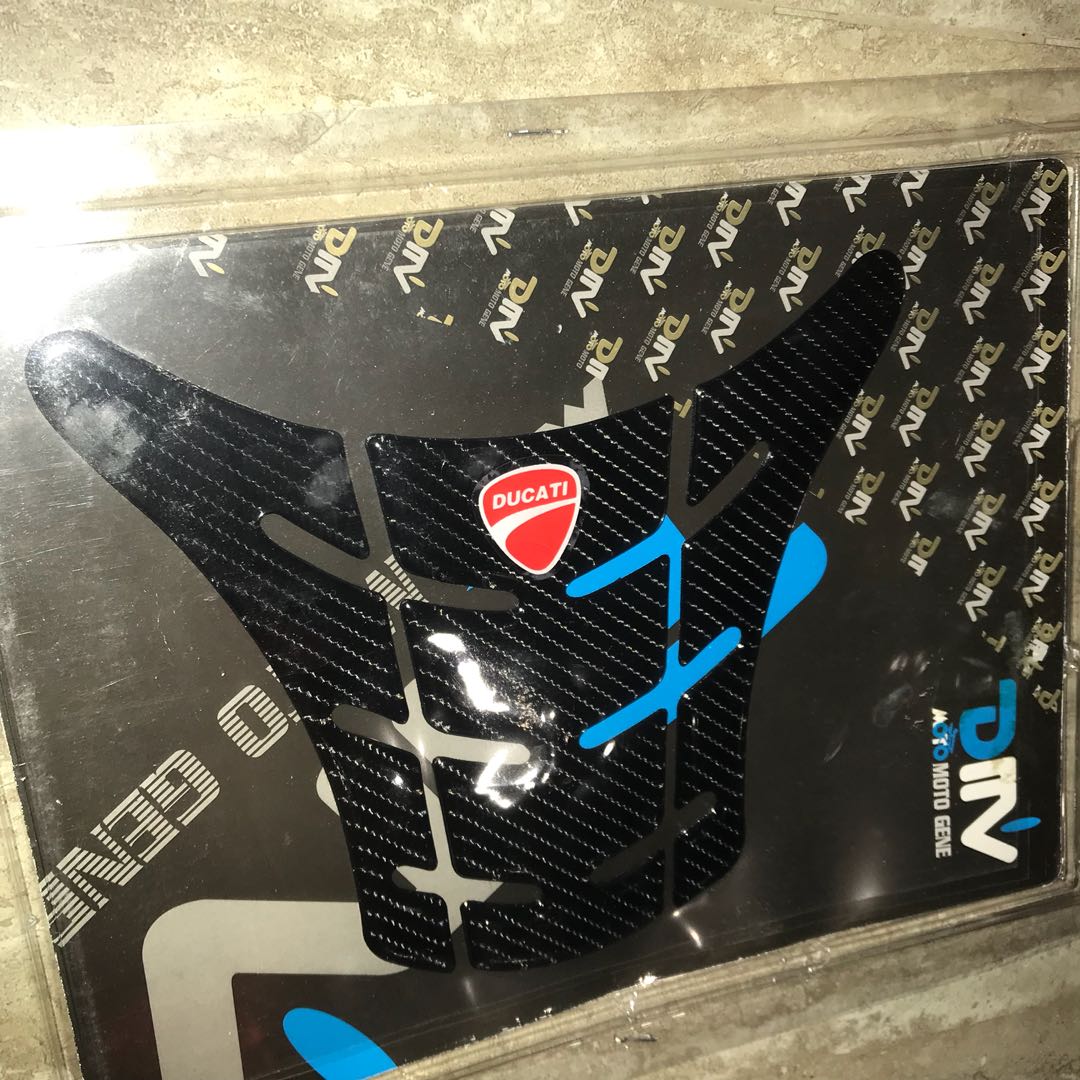 Ducati Tank Pad Grip Carbon Panigale 1098 848 Monster 1200 1100 821 796 Hyperstrada Motorcycles Motorcycle Accessories On Carousell