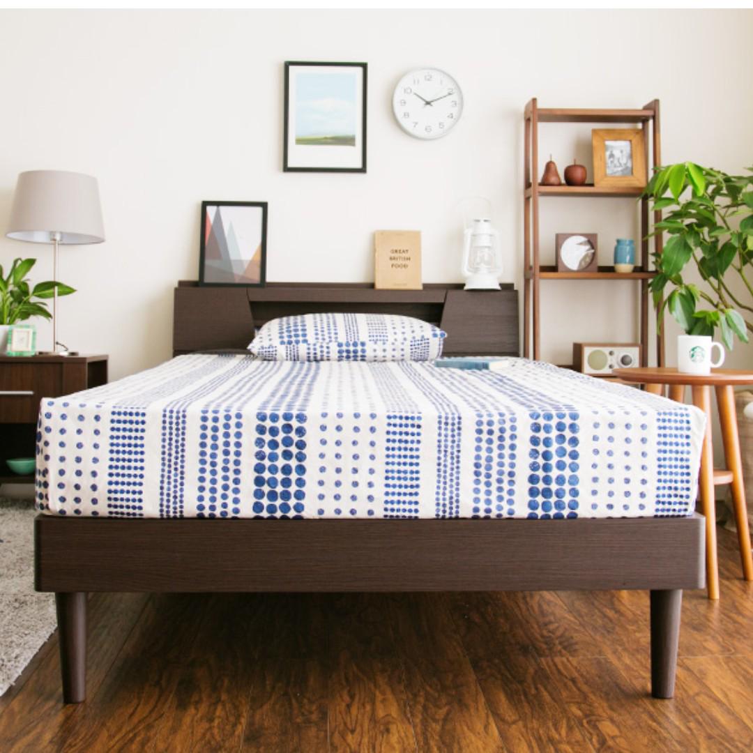 Feliz Bed Japan Size Semi Double Natural Only Furniture Beds Mattresses On Carousell