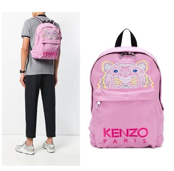 pink kenzo backpack