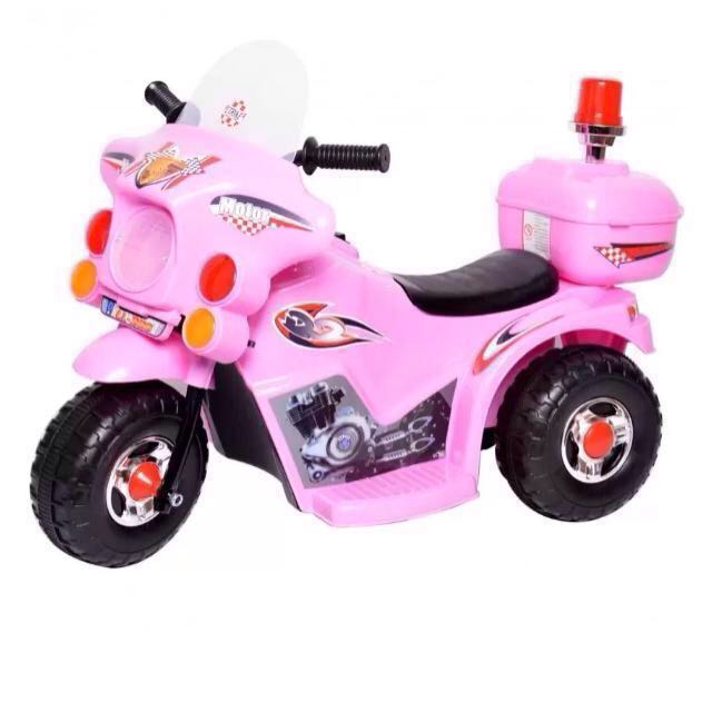 pink kids motorcycle