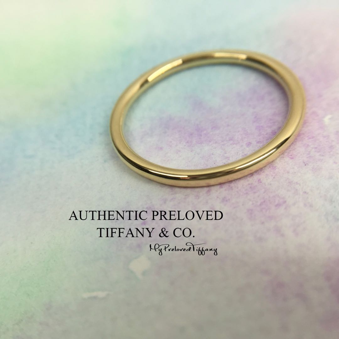 750 Ring Wedding Band #8 Comfort Fit 