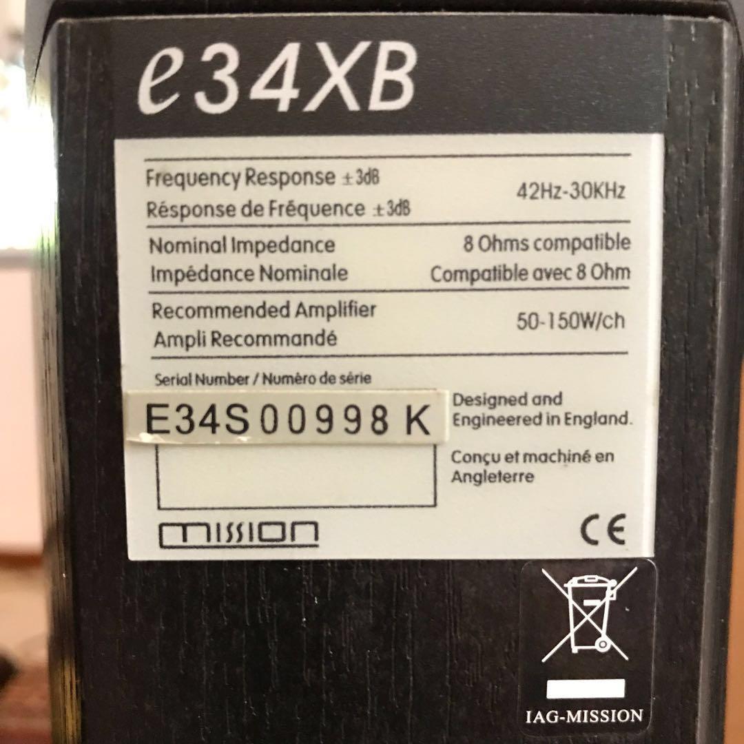 mission e34 speakers