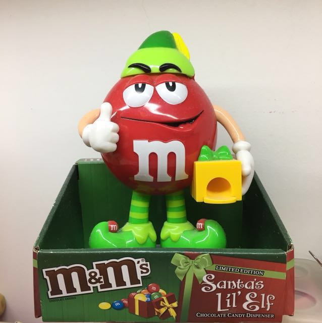 M&Ms Christmas Chocolate Dispenser, Hobbies Toys, Toys Games