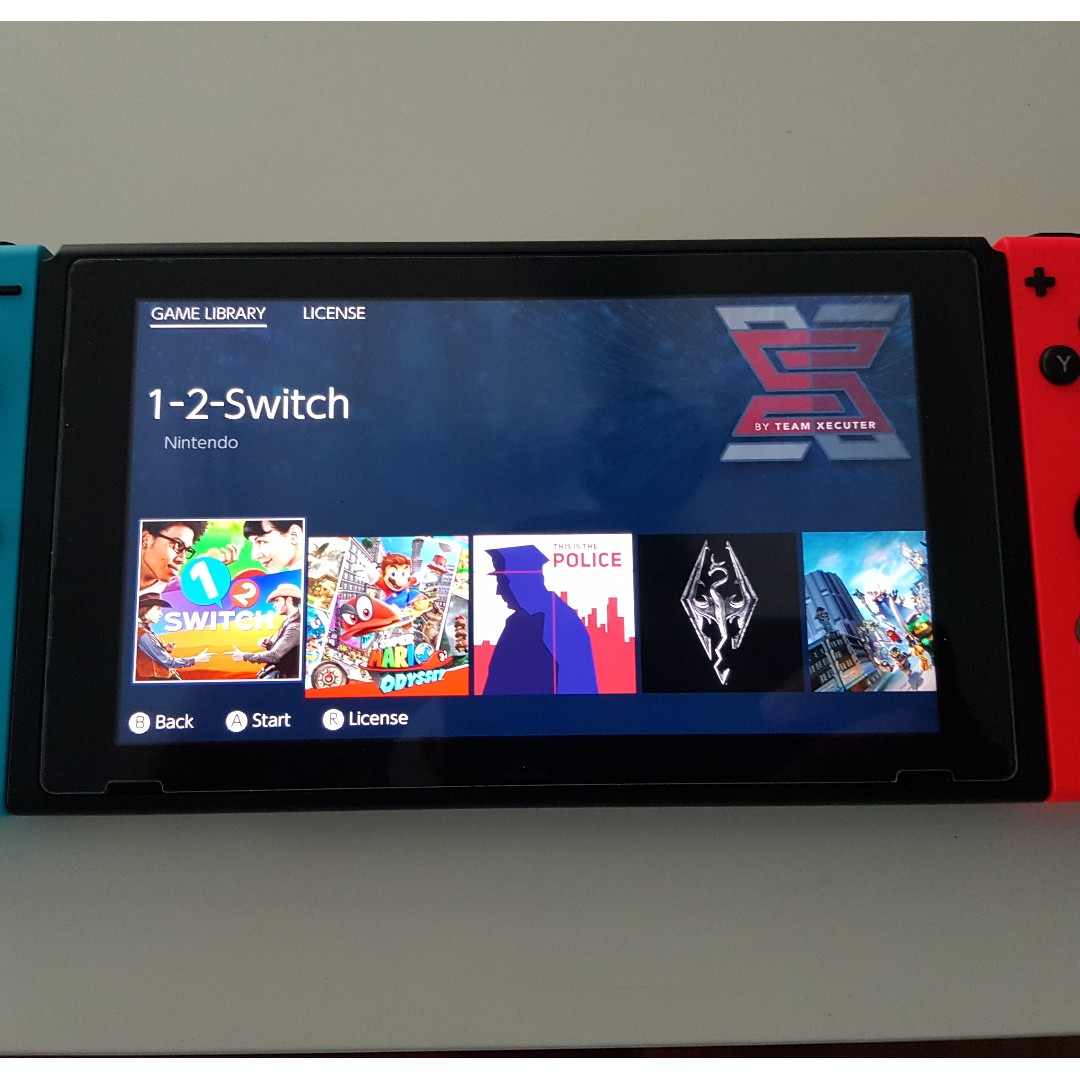 jailbroken nintendo switch