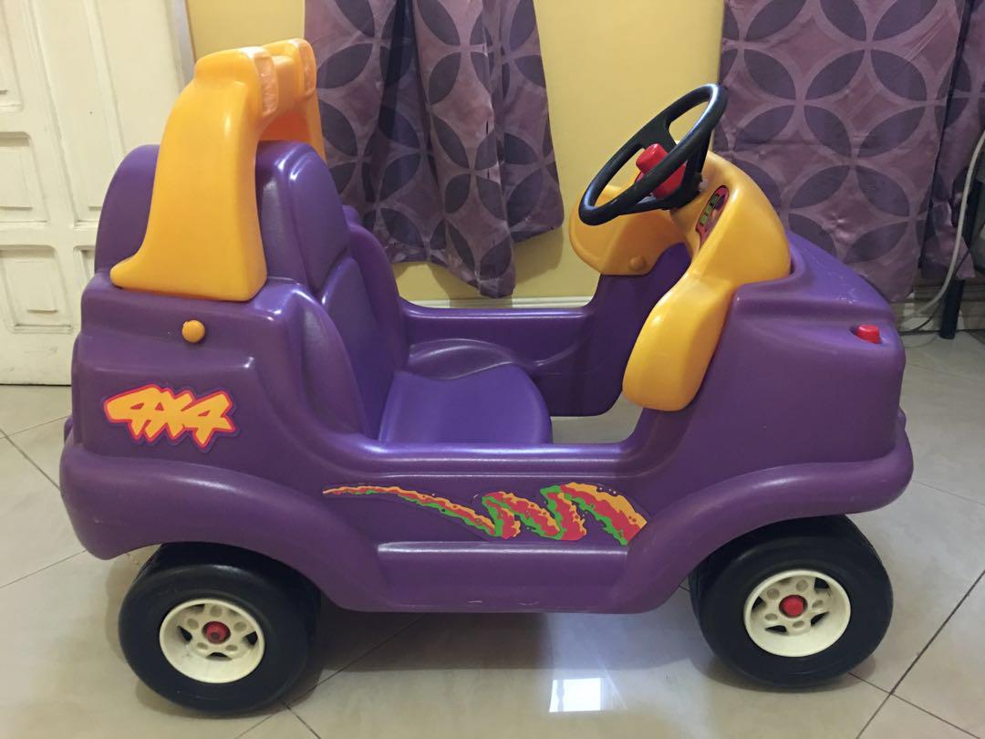 little tikes car purple