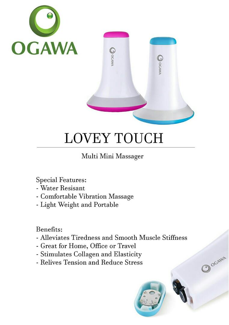 Ogawa lovey touch deals mini multi massager