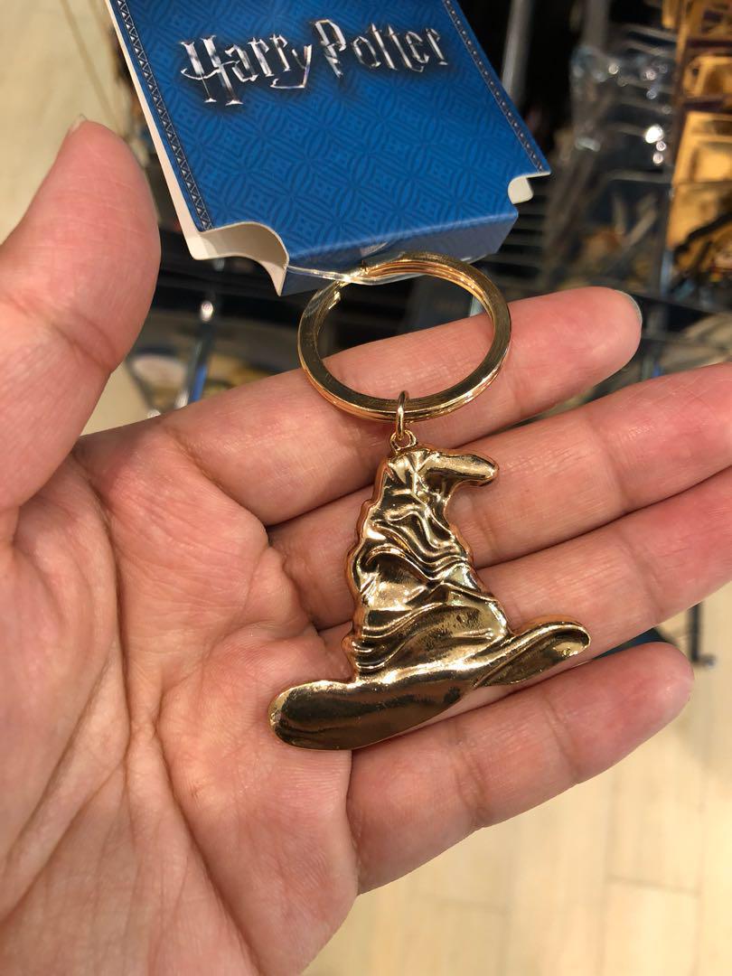 Harry Potter Gryffindor Keyring Metal Crest Charm Keychain Brand New Primark