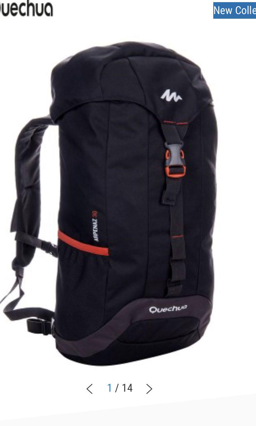quechua trekking backpacks