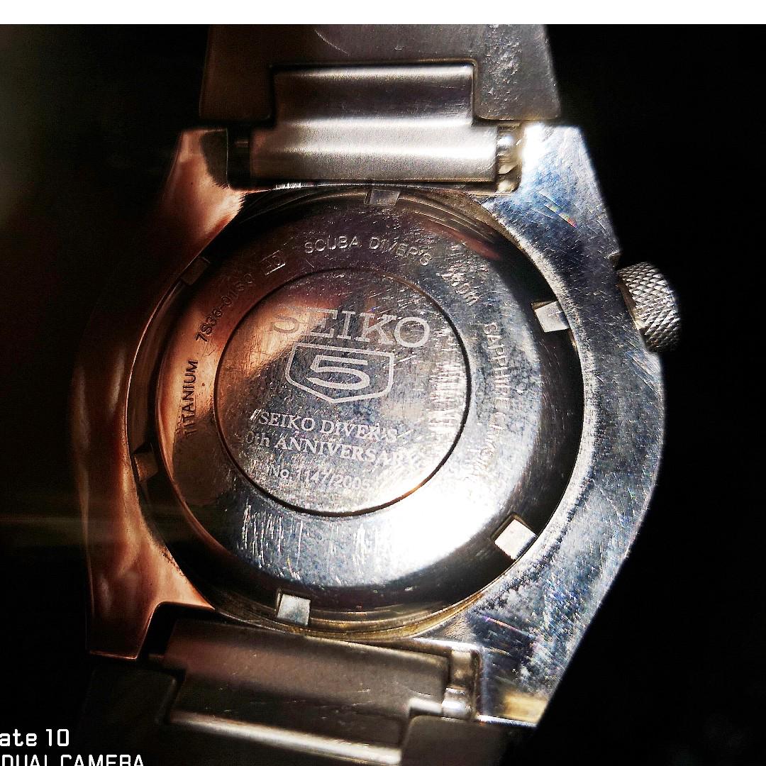 Rare SKZ205K1 Seiko 40th Anniversary Titanium Diver