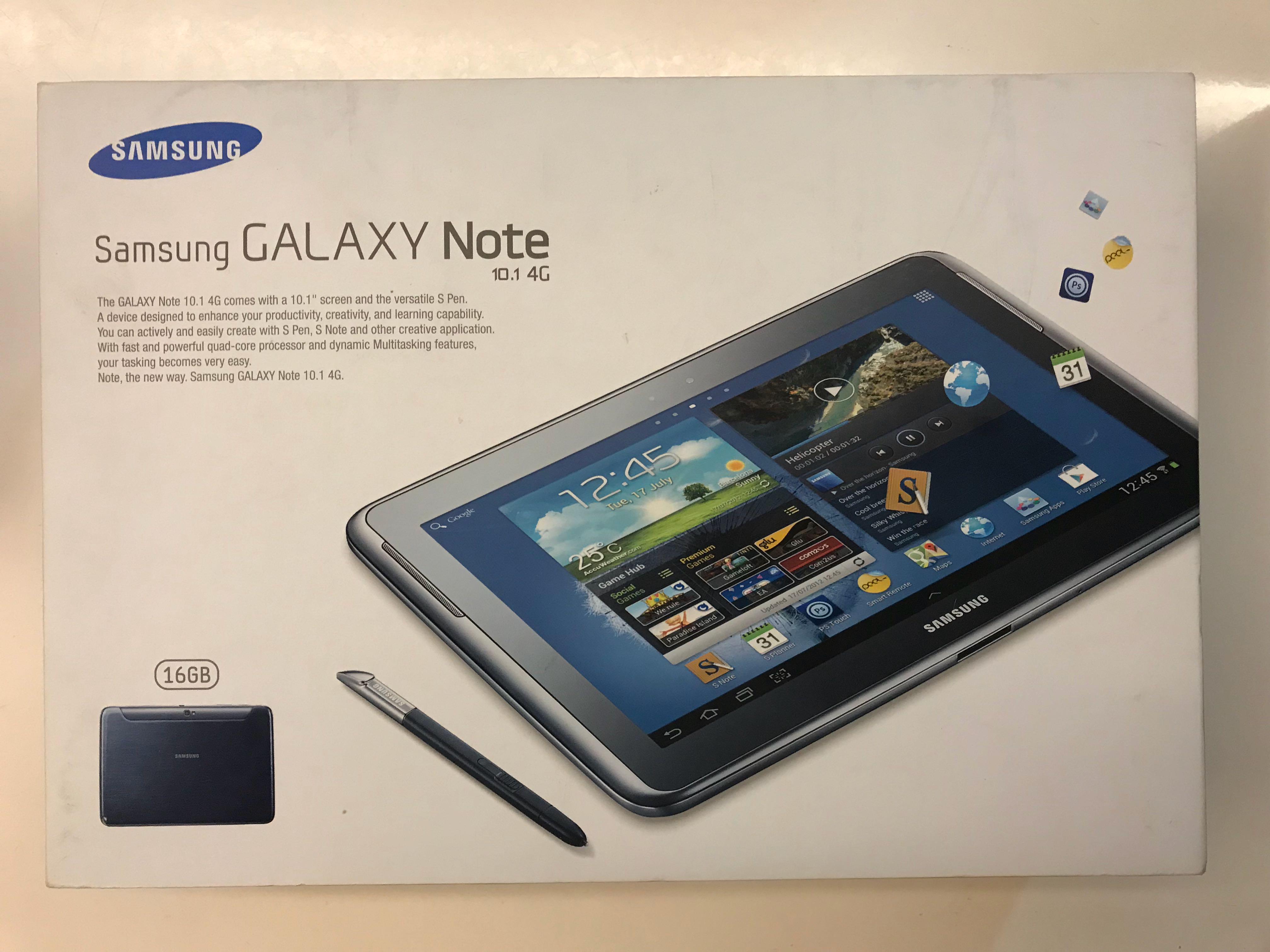 Samsung Galaxy Note 10 1 4g Mobile Phones Tablets Tablets On Carousell